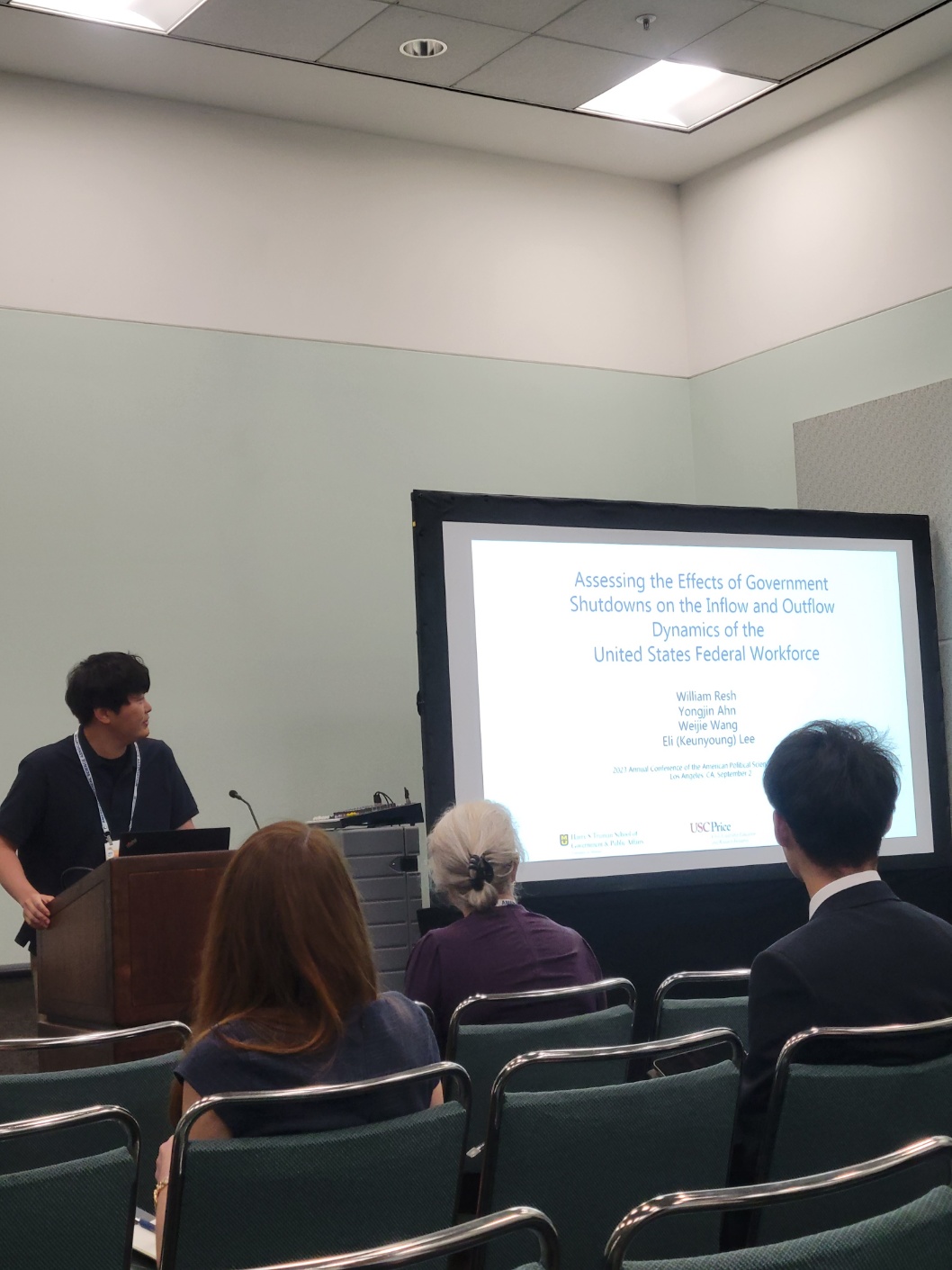 Presenting at APSA 2023 in Los Angeles